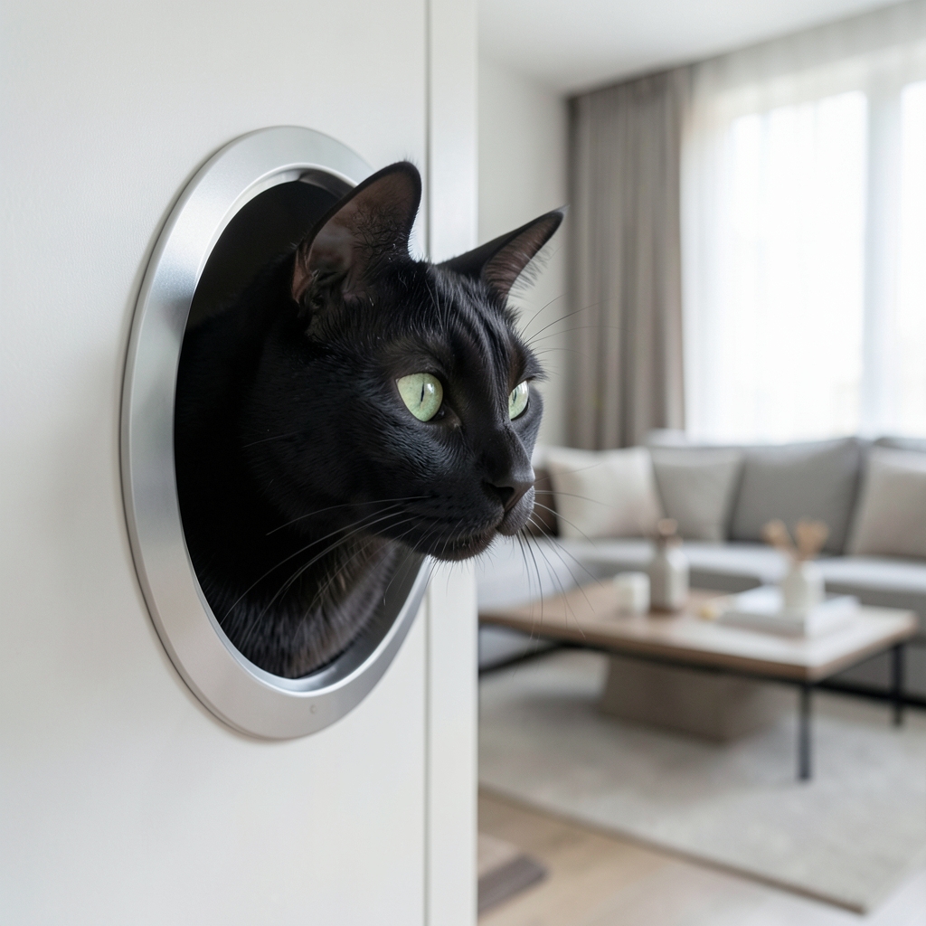 2026's Best COMOMY Auto Close Pet Gate with Cat Door Review