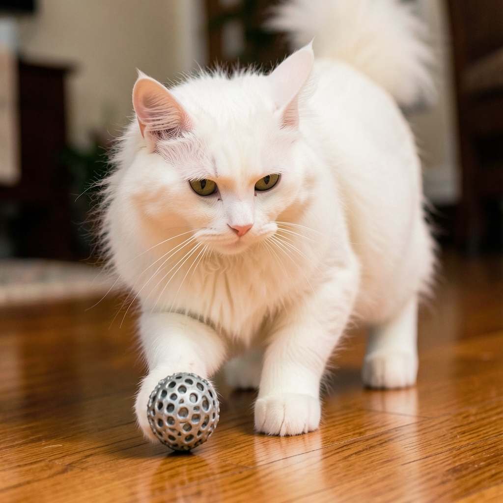 2026's Best Extra Large Cat's Favorite Chase Glitter Ball